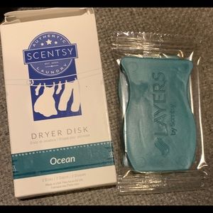 Scentsy Dryer Disks (2 Per Box) Scent Ocean